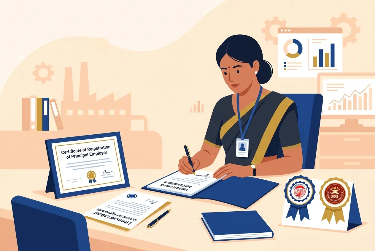 Contract Labour Act Compliance India: Employer Obligations & Penalties