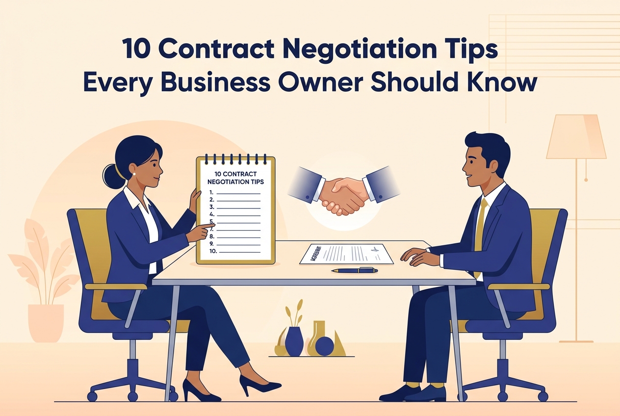 Contract Negotiation Tips India
