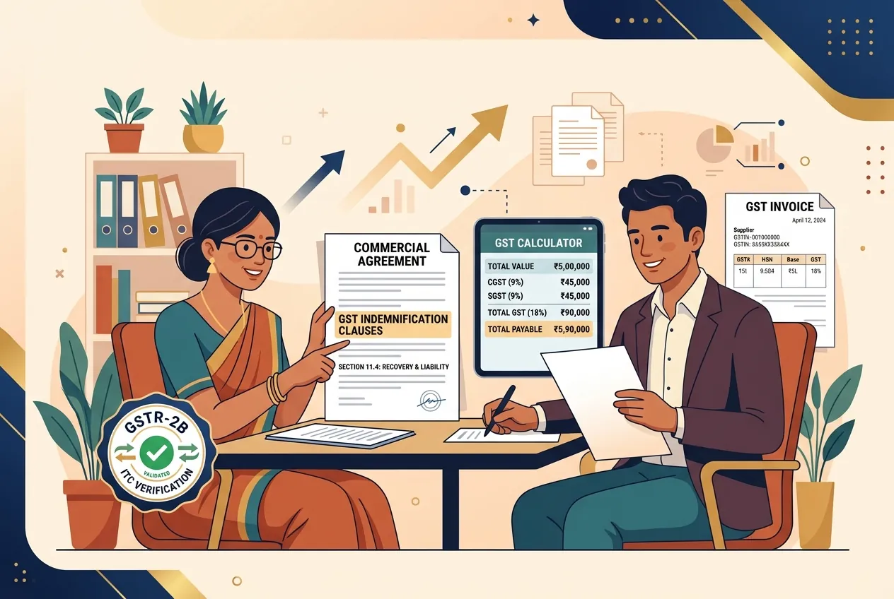 GST in Business Contracts India: Clauses, Compliance & Impact