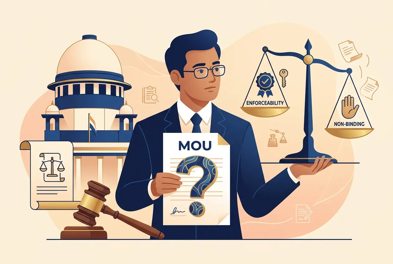 Is an MoU Legally Binding in India? Key Court Precedents & Clauses