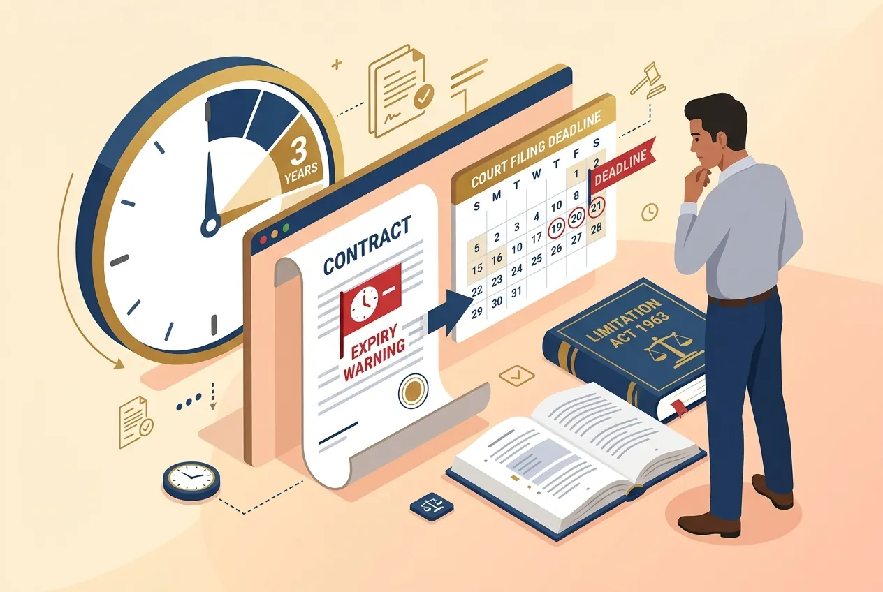 Limitation Period Contract Disputes India