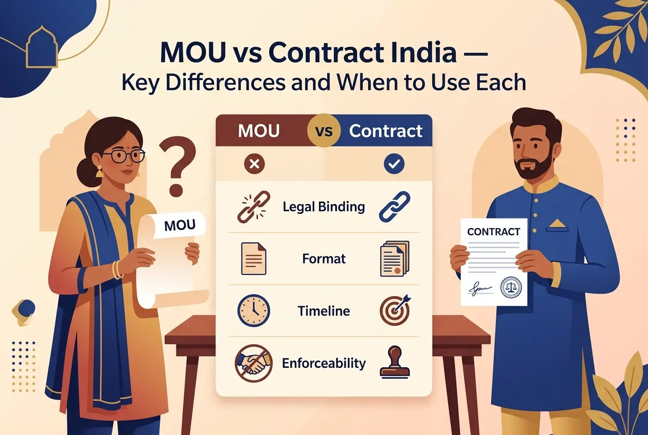 MOU vs Contract