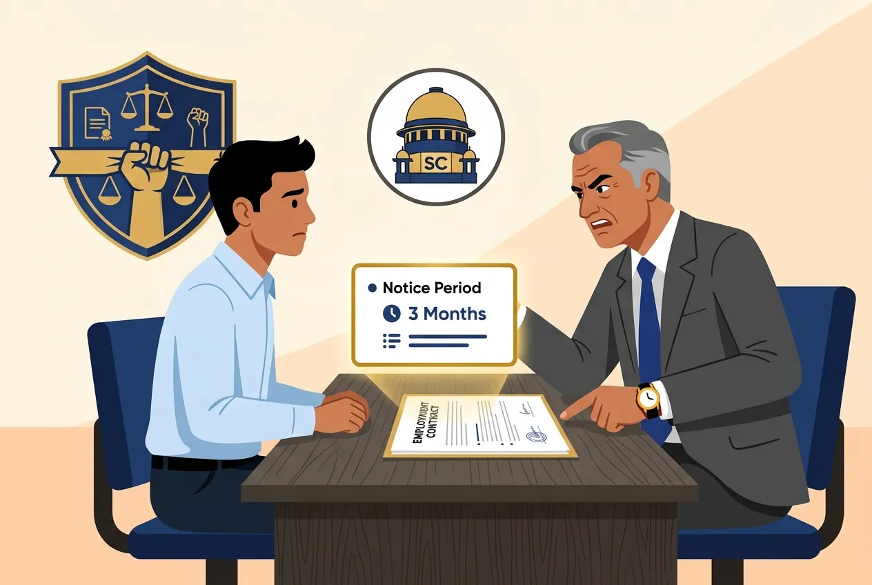Notice Period Rules India