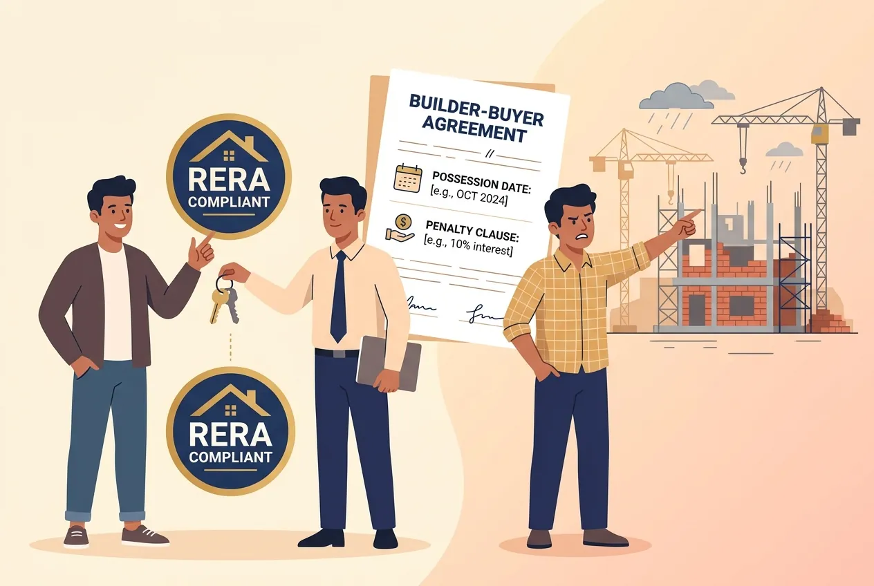 Builder Buyer Agreement India: Rights, Delays, Refunds & RERA 2025