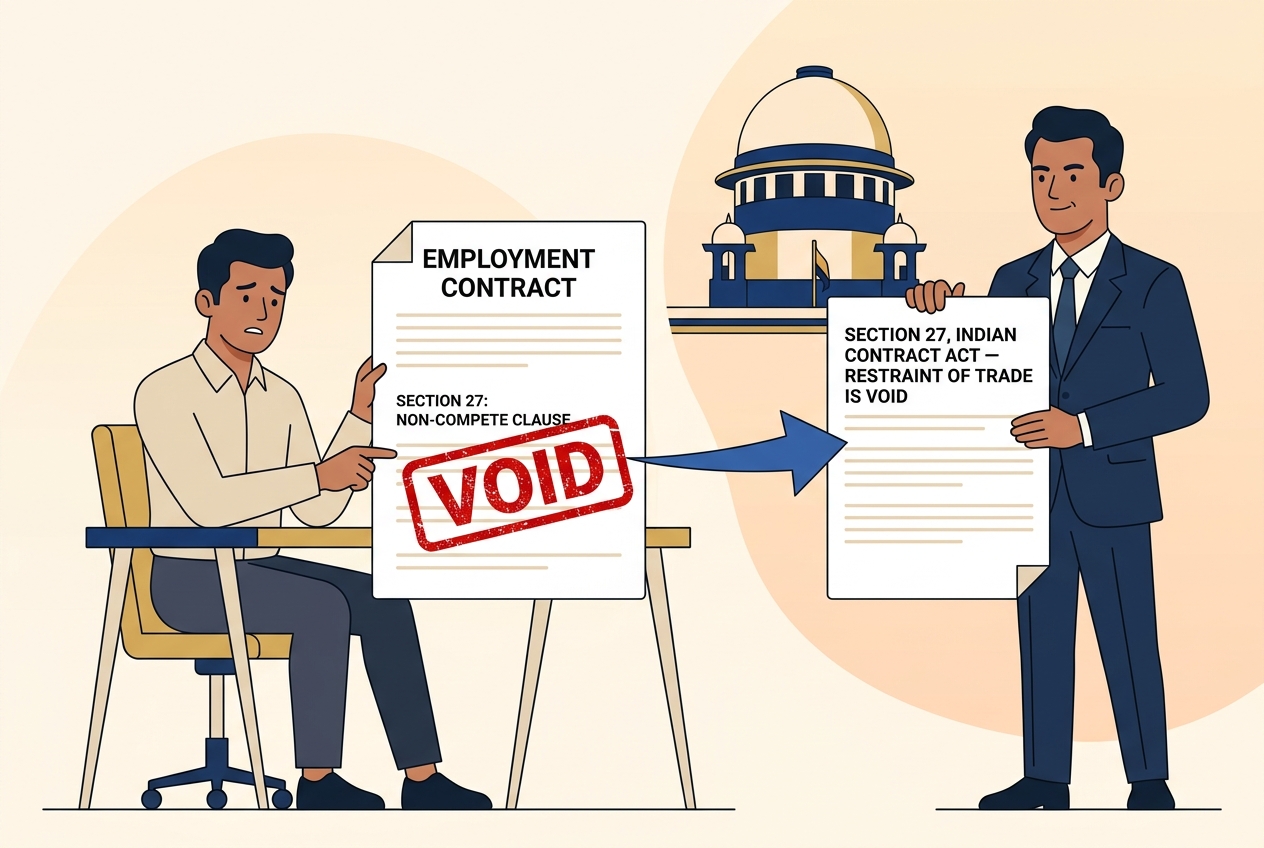 Section 27 Indian Contract Act Non Compete Guide