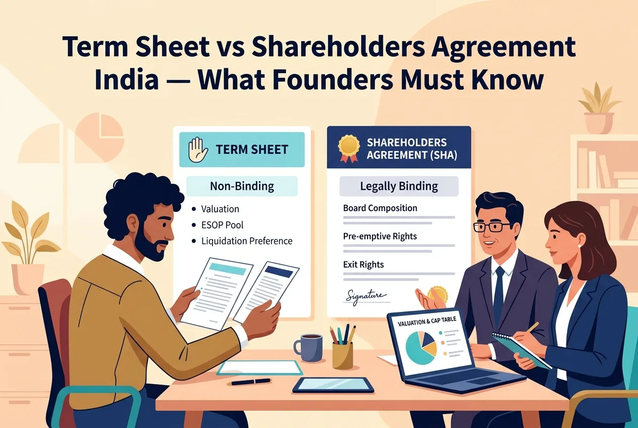 Term Sheet vs SHA
