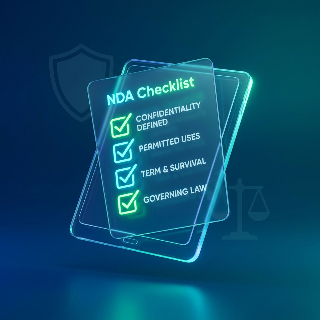 NDA Review Checklist